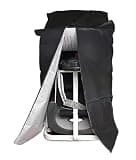 Treadmill Cover Folding Dustproof and Waterproof Oxford Cloth and Sun Protection(Black,80x60x150cm)