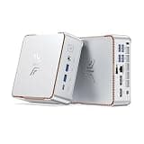 KAMRUI Hyper H2 Mini PC with Intel Core 14450HX, 16GB RAM 512GB NVMe PCIe4.0 SSD, Triple 4K, HDMI, DP, USB-C, Ethernet, Mini Desktop Computer for Office, Business