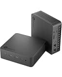 Getorli Mini PC, Dual LAN AMD Ryzen 7 PRO 8845HS (Max 5.1GHz), Mini Computers 32GB DDR5 1TB SSD, Mini Desktop Computer 4K 120Hz Displays/HDMI/Type-C/USB Ports/RJ45/WiFi 6/BT5.3 for Home/Office/Games