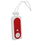 Omquot Travel Door Alarm, Battery Powered, Compact Portable Security Alarm for Home and Apartment, Plastic, 1 Piece (Red)
