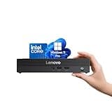 Lenovo V100q Tiny Desktop Business Computer, Intel Quad-Core CPU, 16GB DDR5 RAM, 1TB PCIe SSD, Intel UHD Graphics, 3X 4K Support, HDMI, DisplayPort, WiFi, Bluetooth, KB&Mouse, Mini PC, Windows 11 Pro