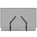 ECHOGEAR Sound Bar Mounting Brackets for TVs - Adjust Height & Depth for Maximum Compatibility Between Your TV & Soundbar - Works with with LG, Vizio, Bose, Dolby Atmos Speakers & More