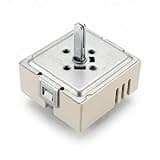 EGO 120V 50.59130.006 15A Infinite Heat Switch Replacement, Heavy Duty Commercial Cooking Equipment Parts with Split D Shaft