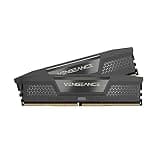 CORSAIR Vengeance DDR5 RAM 32GB (2x16GB) Up to 6000MHz CL36-44-44-96 1.35V AMD EXPO Intel XMP 3.0 Computer Memory – Grey (CMK32GX5M2E6000Z36)