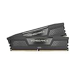 CORSAIR Vengeance DDR5 RAM 32GB (2x16GB) Up to 6000MHz CL36-44-44-96 1.35V AMD EXPO Intel XMP 3.0 Computer Memory – Grey (CMK32GX5M2E6000Z36)