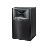 JBL 4329P Studio Monitor Powered Bookshelf Speaker Pair with aptX Bluetooth (Black Walnut)