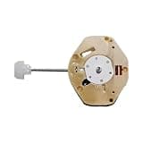 Kalttoy Replacement Watch Movement Metal Quartzs Mechanism with Continuous Second Hand for Craft Projects Denial Date Watch Movement