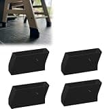Compatible with Hauck Alpha+ High Chair Leg Extenders 2 Inch Height IncreaseHighchair Riser Feet Stable Infant Dining Chair Height Boosters, 4 Pack