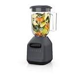 Ice Crush Blender, 56 Oz Plastic Jar, 6-Tip Blade, 8 Speeds + Pulse - : Powerful 750 Peak Watts For Ice Crushing, Blending, Pureeing, And Mixing Favorite Smoothies And Frozen Drinks