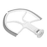 5-Quart Edge Beater, Plastic Flat Paddle Compatible with 5L Bowl-lift Stand Mixers