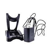 RQ12 Shaver Charging Stand Base + HQ8505 Power Cord Combo Compatible with Philips Compatible with Norelco SensoTouch 3D 1250X 1255X 1260X 1280X(US Plug)