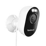 REOLINK 4K Outdoor Security Camera, 2.4/5GHz Wi-Fi 6, AI Detection, Spotlight Color Night Vision, 24/7 Recording, No Monthly Fees, Corded Wireless WiFi Security Camera, Weatherproof, Lumus Pro