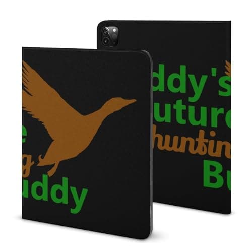 Daddy's Future Hunting Buddy Compatible with IPAD 2020 2021 Air4 Air5 11in 10.2in 10.9in Case Protective Cover Adjustable Stand with Pen Holder