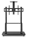 SDdPulse Universal TV Stand, Mobile Floor-Standing TV cart Rack Bracket, Suitable for 32-70, 75-110 inch TV Flat Panel Weighing up to 300kg