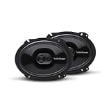 Rockford Fosgate P1683 Punch 6"x8" 3-Way Coaxial Full Range Speakers - Black (Pair)