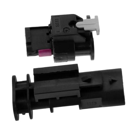 Uonlytech 2pcs Car Radar Power Supply Electric Eye Reversing Radar Plug Compatible Quick Easy Installation Reliable Performance