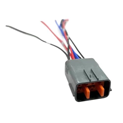 AICNRUT 1 Set 8 Pin Electric Wiring Cable Harness Connector 6195-0054 6195-0051(8pin Male Female) AICNRUT(8pin Male)