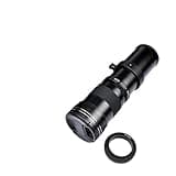 Compatible for Sony 420-800mm F8.3-16 Manual Super Telephoto Zoom Lens with Adapter Ring(E-Mount(FE))