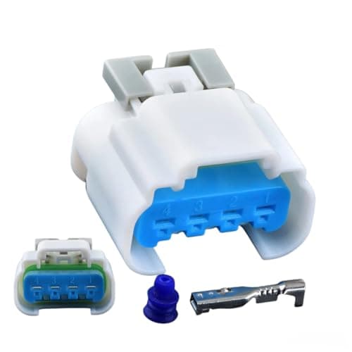 Automotive connector accessories 4 Pin GT 280 Series Automotive Wire Harness Connector Fuel Electronic Pump Socket(Female with Pin)