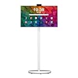 VLH 27" Smart Portable TV On Wheels | Cordless Rolling Touchscreen TV | 6GB RAM + 128GB Storage | EDLA-Certified Android 15 OS | | Full Swivel Rotation | Voice Remote Control