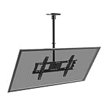 TV Stand Ceiling TV Mount, Tilt Telescopic Ceiling TV Mount Bracket for 42-70 Inch TVs, Tilt & Swivel Design