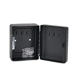 Practical ABS Safe Box with Spacious Interior and Rusts Resistant Construction for Vacation Rentals Sturdy Storage Container