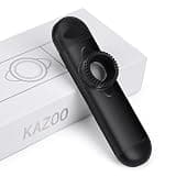 Rockhouse Kazoos Adults, Professional Metal Kazoo Black with 30 Membranes