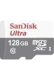 SanDisk 128GB Ultra microSDXC UHS-I Class 10 Memory Card 100 MB/s SDSQUNR-128G-GN6MN