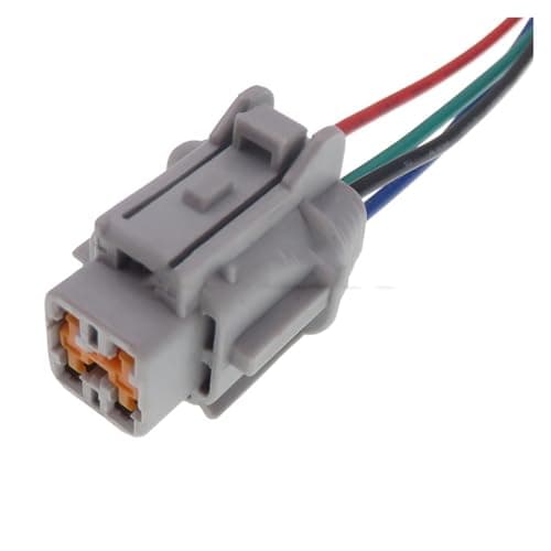 BTYSEQ 4 Pin Way Car Electrical Connector With Wires Auto Male Female Wiring Harness 6185-1171 6188-0558(Female wires)