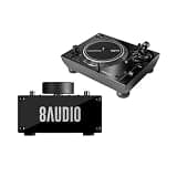 Reloop RP-7 Professional 7-inch Vinyl Turntable System with High-Fidelity Desktop Amplifier System with Full-Range Speakers Bundle (2 Items)
