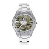FekiLoot Watch for Men Big Face Stainless Steel Wrist Watch Personality