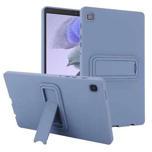HYWOO Case for Samsung Galaxy Tab A7 Lite 8.7 Inch 2021(SM-T220/T225/T227),Shockproof Soft TPU Back Cover Case with Kickstand, Lightweight Slim Thin Cover (Lavender Grey)