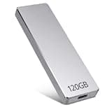 External Hard Drive, Portable External Hard Drive Ultra Slim Portable HDD Compatible with PC, Mac, Laptop -120GB G H1
