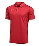 Nike Mens Dri-FIT Short Sleeve Polo Shirt (XX-Large, Red)