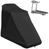 Cover for Treadmill Folding Dust Proof Running Machine Oxford Cloth Waterproof Sunscreen Fit Sports(Black)