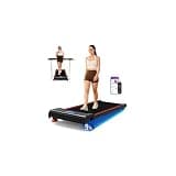 KibyBte NeoSilent Walking Pad with Incline Under Desk Treadmill 4 Level 9% and BLDC Core, Extra-Large Belt, App and Remote Control, Compact Mini Treadmills for Home Office Portable for Small Space
