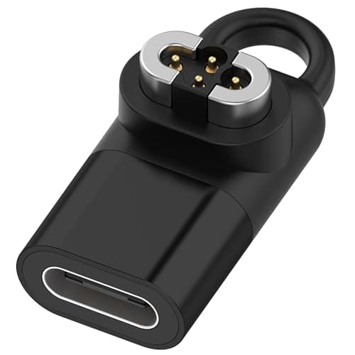 Turnwin USB C Charger Adapter Compatible with Shokz OpenSwim 2 Bone Conduction Headphones Replacement Portable Charging Cable Converter