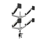 Dual-Screen Monitor Stand, Four-Screen Rotating, Lifting Pneumatic arm Suspension(Four-screenGA24X-2)