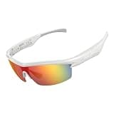 Bluetooth Audio Smart Glasses for Cycling Running Driving | Polarized Sports Sunglasses with Open-Ear Speakers, Hands-Free Calls, Voice Assistant, UV Protection, IPX5 Waterproof for Hiking Fishing