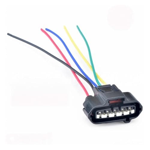 Automotive connector accessories 5 Pin female or male automotive igniter connector pedal Socket(Female with wires)
