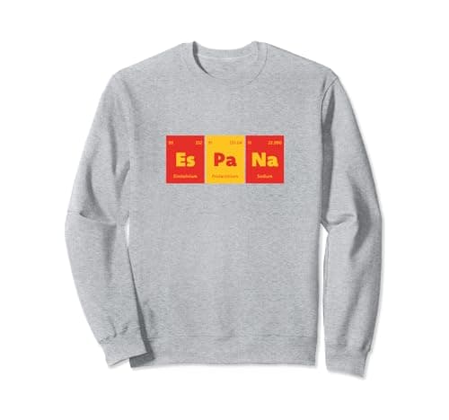 Primary Elements of Humour Science Espana Es Pa Na Sweatshirt