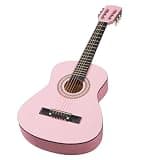 30-Inch Pink Acoustic Guitar Starter Kit for Beginners