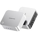AOOSTAR MACO Mini PC, AMD R7 Pro 6850H(8C/16T, up to 4.75GHz), 24GB RAM 1TB SSD, Mini Computer with 3 M.2 Slots, Dual 2.5G LAN&USB4, OCuLink, Supports 4-Screen Output, Mini Desktop PC for Home/Office