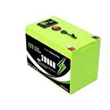 MDHZRRXCQ High-Capacity LiFePO4 12V 200000mAH Battery with Built-in BMS-Solution for Solar Panels, Motorhomes, Yachts Backup Power(160A Portable Pow-Ch)