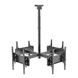 4 Side Adjustable TV Hanger - TV Ceiling Mount Bracket,TV Mount Bracket Fits 32-50 Inch LCD LED 4K TVs, Flat Screen Display