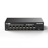 8 Port 2.5Gb Web Managed Ethernet Network Switch with 8 x 2.5 Gigabit | 1 x 10G SFP+ | Work with 10-100-1000Mbps Devices | 60G Bandwidth | Fanless Quiet Metal Internet Switch