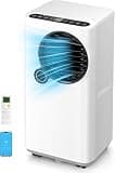 Portable Air Conditioners 16000 BTU 6-in-1 Smart AC Unit with WiFi App for Large Rooms up to 750 Sq. Ft., Quiet 45dB Sleep Mode 24H, Child Lock, Dehumidifier Fan, Perfect for Bedroom Home Office