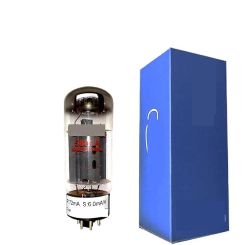 5881A Electronic Tube Replaces 6L6 6L6GC 6L6WGC 6P3S 6L6WGB 5881WXT Vacuum Tube Audio Amplifier Matched Quad(4pcs Matched Quad)
