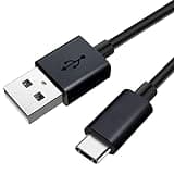 eeTao USBC Charging Cable Compatible with KUXISA CZK-5628 CZK-5642 CZK-5627 CZK5642 CZK5627 Tire Inflator Portable Air Compressor 25000mAh Battery DC5V 5VDC 5.0V Power Supply Cord