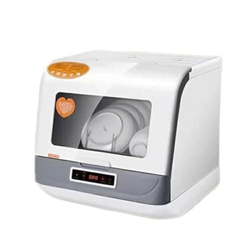 Portable Dishwasher Mobile Dishwasher Convenient Desktop High Temperature Washing Drying Disinfection Countertop for Dorm RV